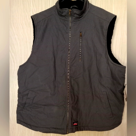 Dickies Sherpa Lined Vest NWT Mens Size 3XL Relaxed Fit - Picture 1 of 6